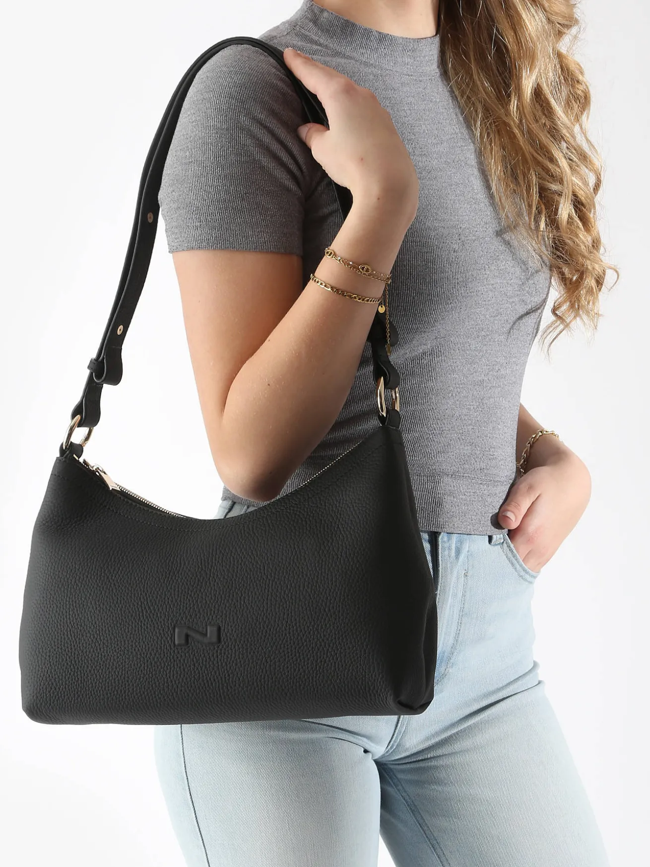 sac porté épaule Victoria cuir NATHAN BAUME