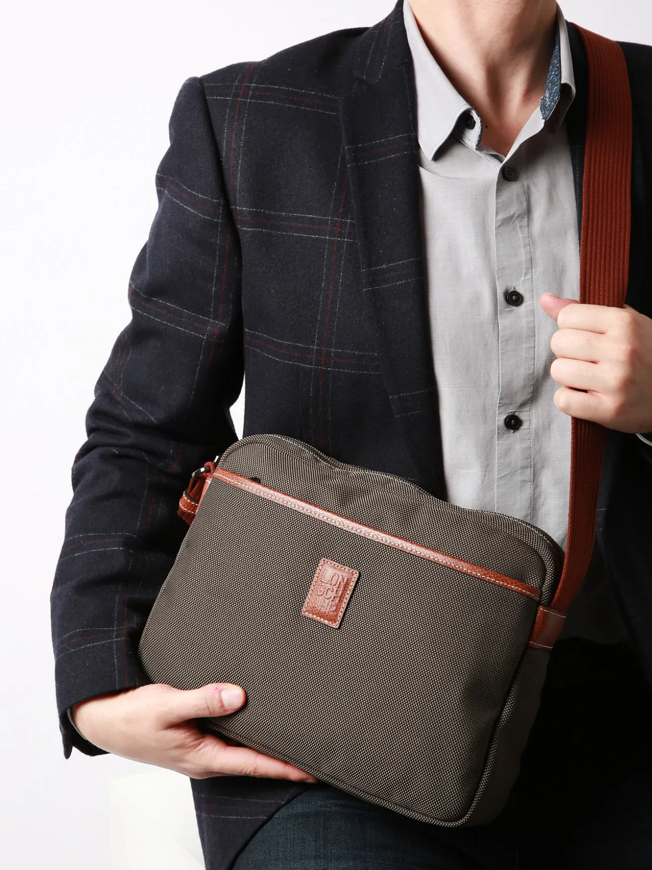Sac porté travers Boxford polyester recyclé LONGCHAMP