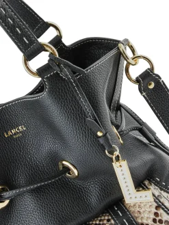 Sac seau M Premier Flirt Python cuir LANCEL