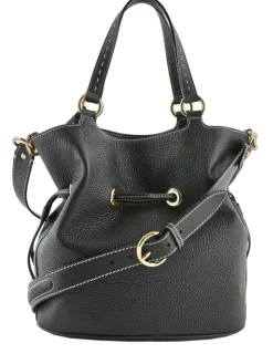 Sac seau M Premier Flirt Python cuir LANCEL