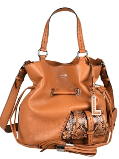 Sac seau M Premier Flirt Python cuir LANCEL