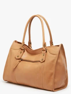 Sac Shopping Cow cuir BASILIC PEPPER