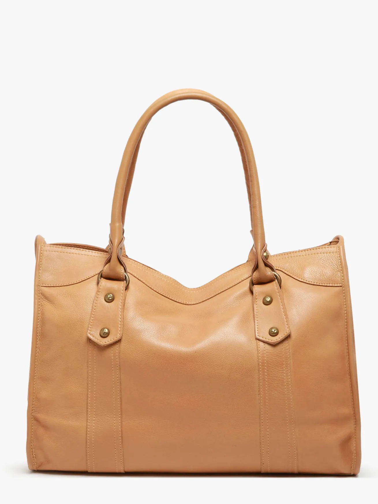 Sac Shopping Cow cuir BASILIC PEPPER