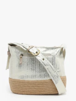 Sac shopping Guimauve LE VOYAGE EN PANIER