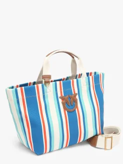 Sac shopping Logo shopper coton PINKO