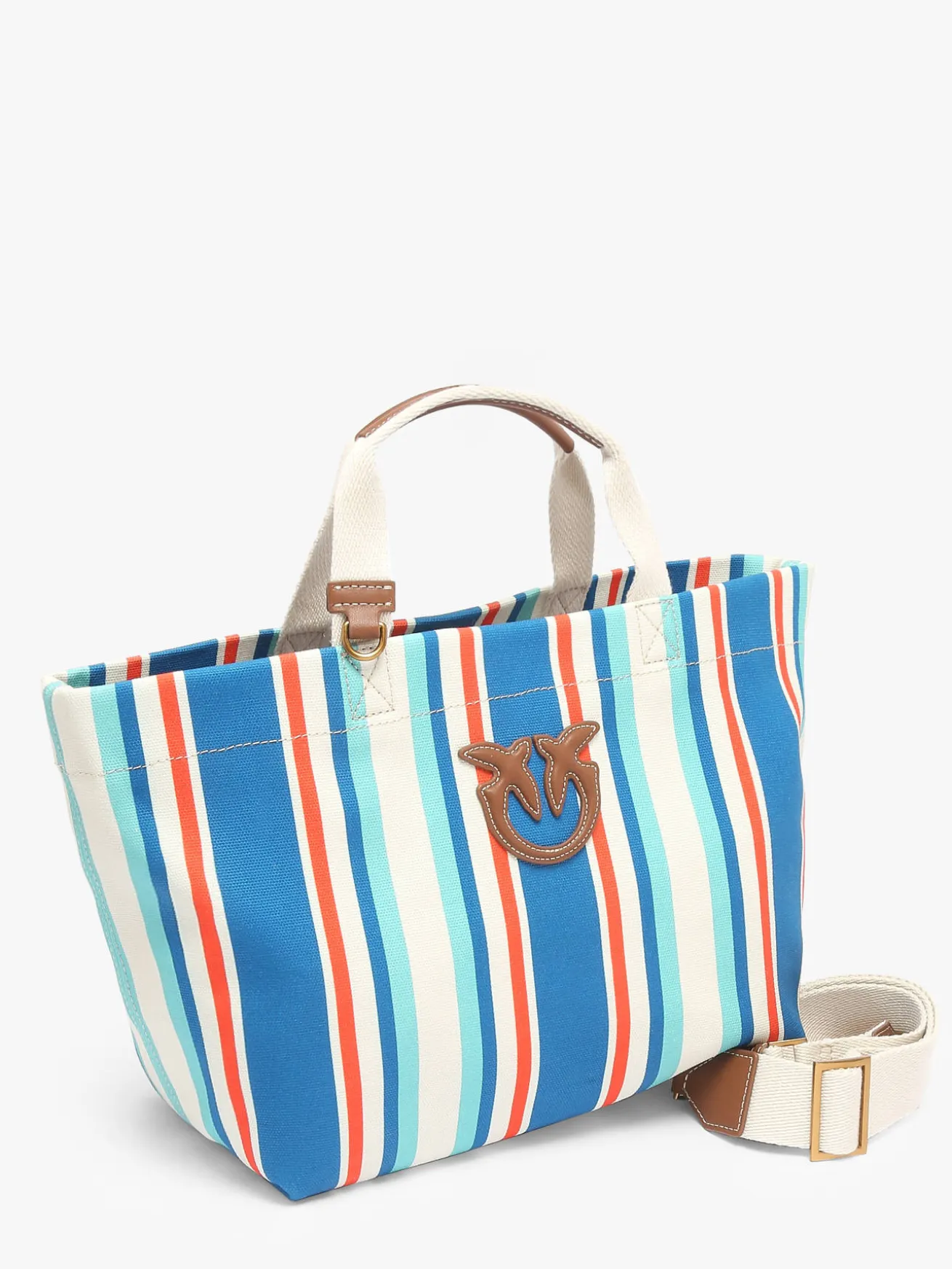 Sac shopping Logo shopper coton PINKO