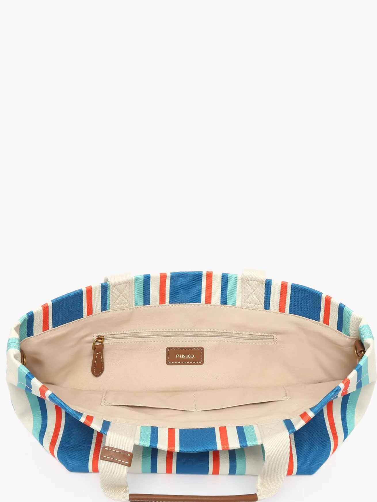 Sac shopping Logo shopper coton PINKO