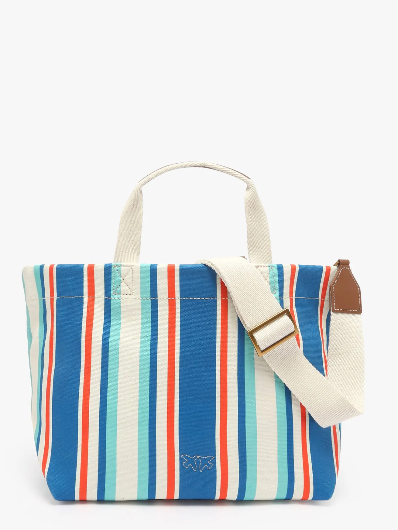 Sac shopping Logo shopper coton PINKO