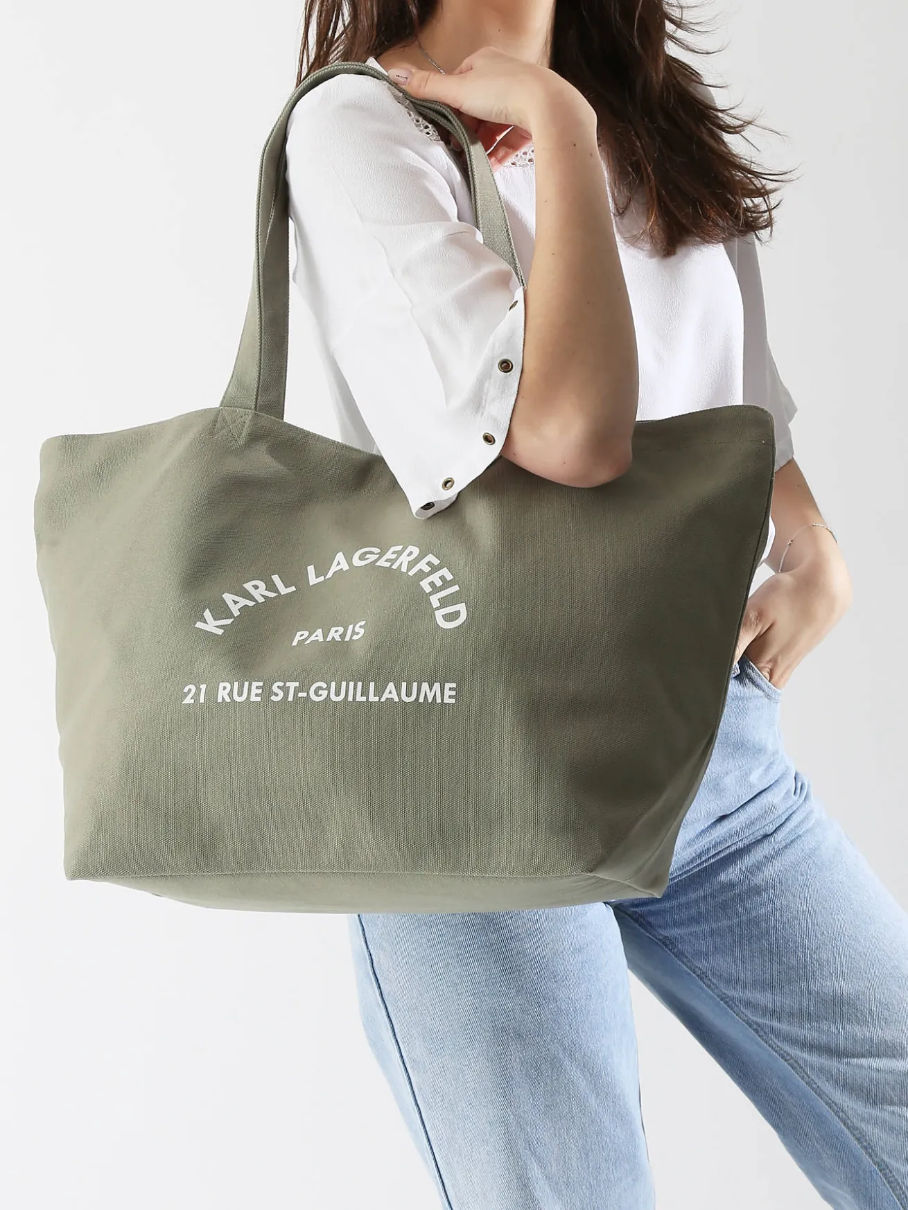 Sac shopping Rsg coton KARL LAGERFELD