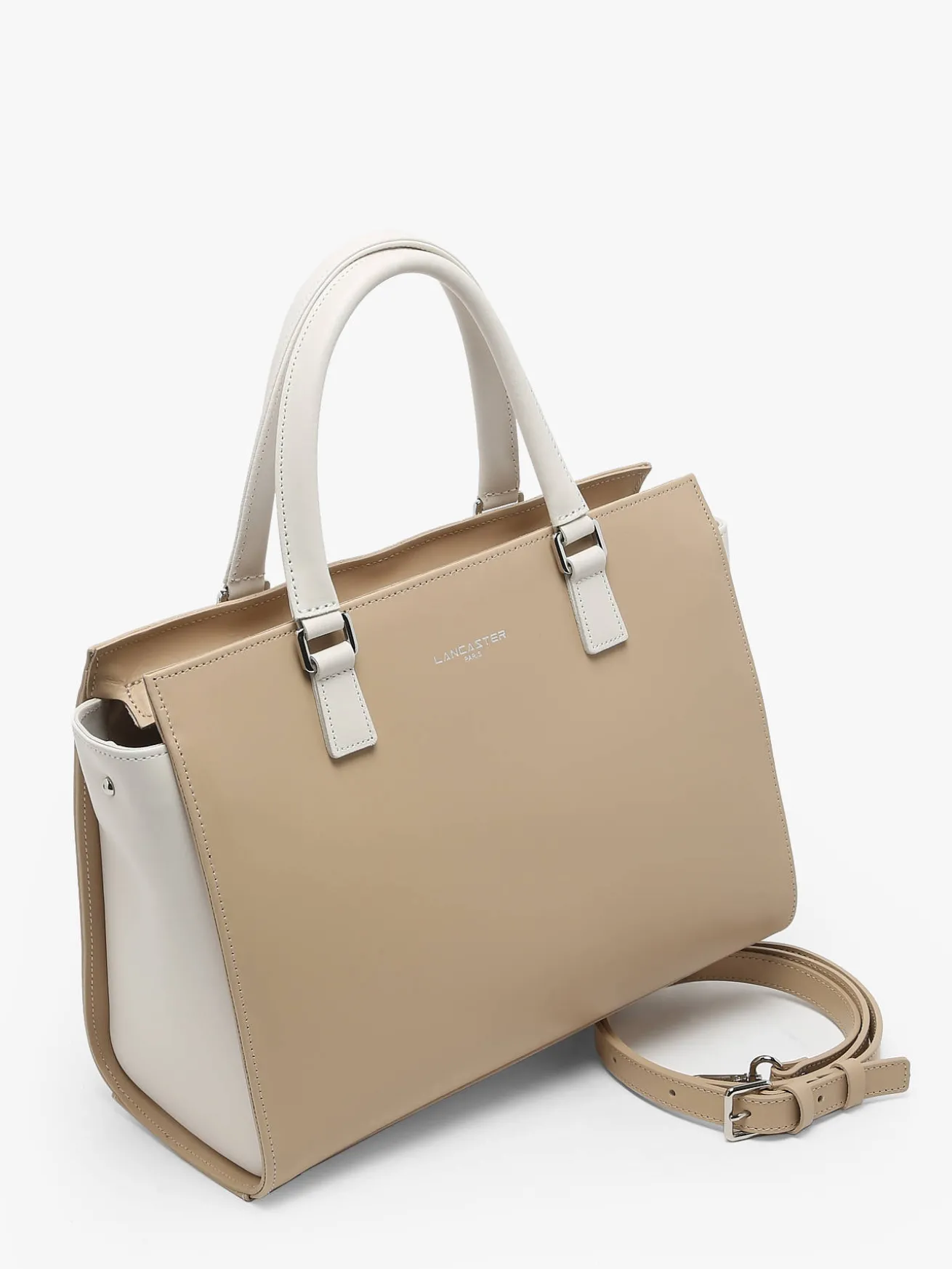 Sac trapèze Smooth cuir LANCASTER