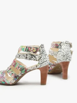 Sandales à talon en cuir LAURA VITA