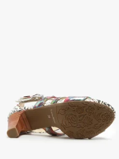 Sandales à talon en cuir LAURA VITA