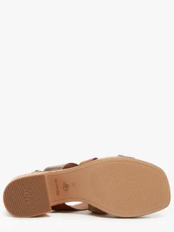 Sandales à talon en cuir TAMARIS