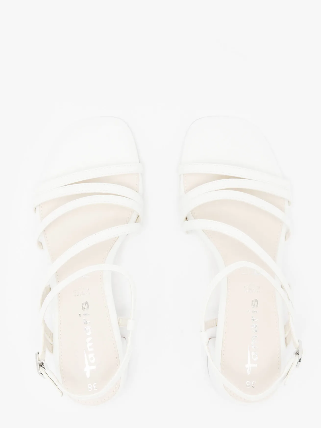 Sandales à talon en cuir TAMARIS