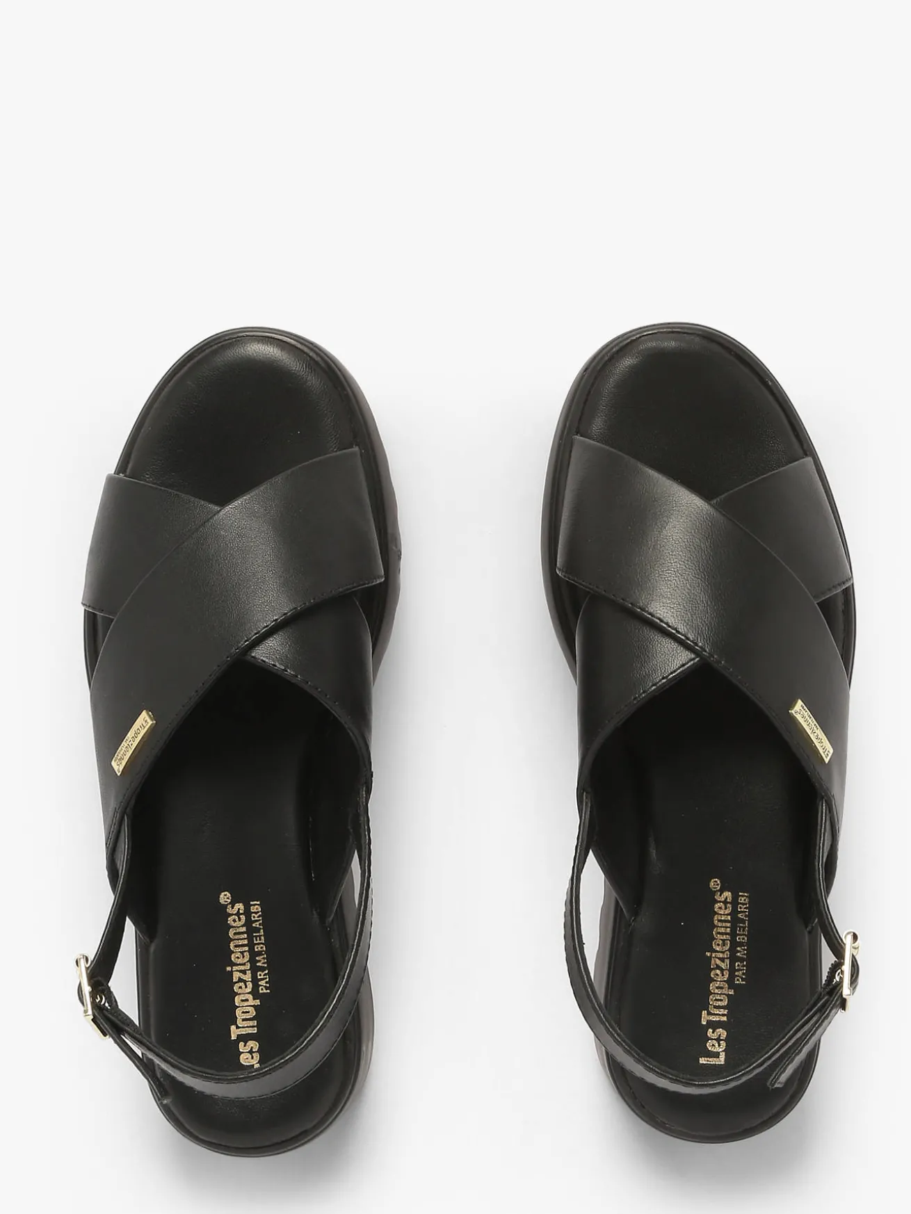 Sandales Dorine en cuir LES TROPEZIENNES