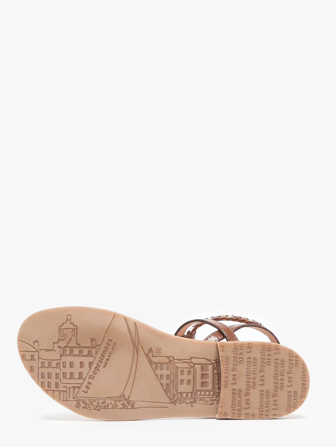 Sandales en cuir LES TROPEZIENNES