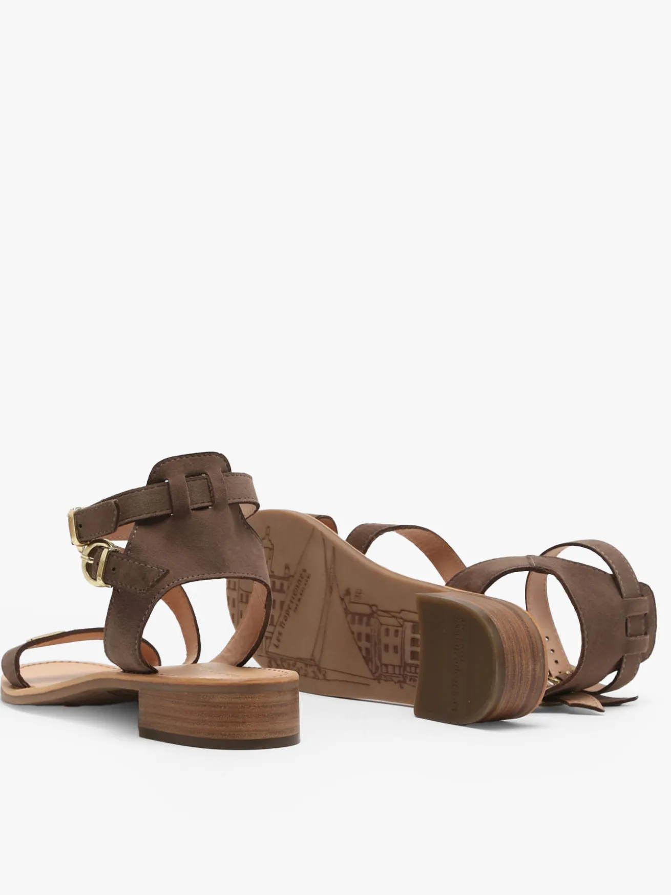 Sandales en cuir LES TROPEZIENNES