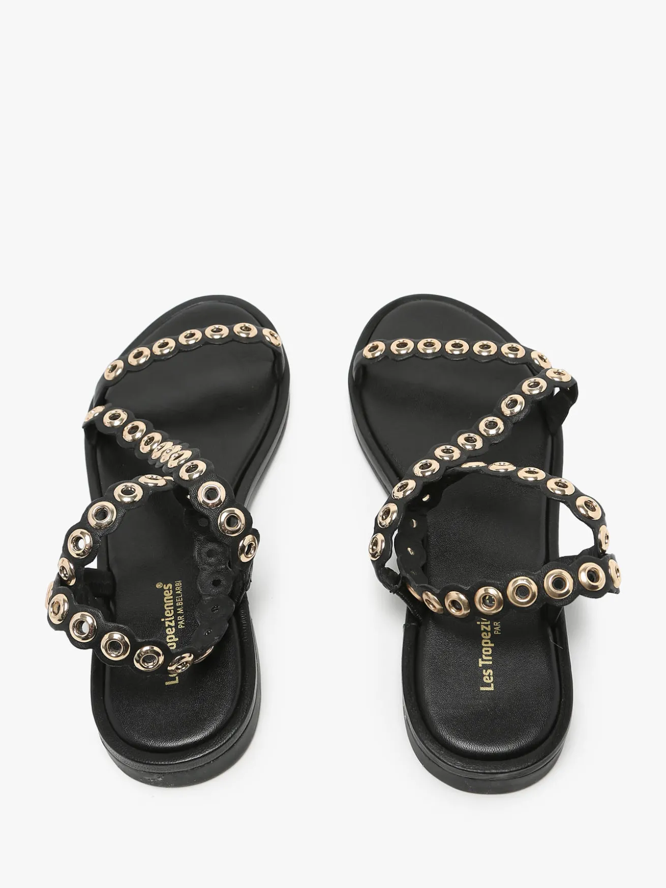 Sandales en cuir LES TROPEZIENNES