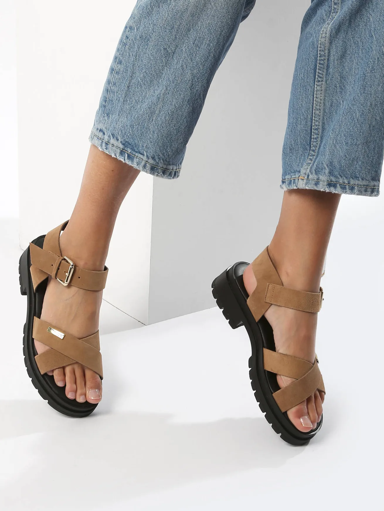 Sandales en cuir LES TROPEZIENNES