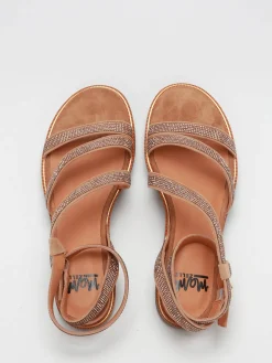 Sandales en cuir MAM'ZELLE