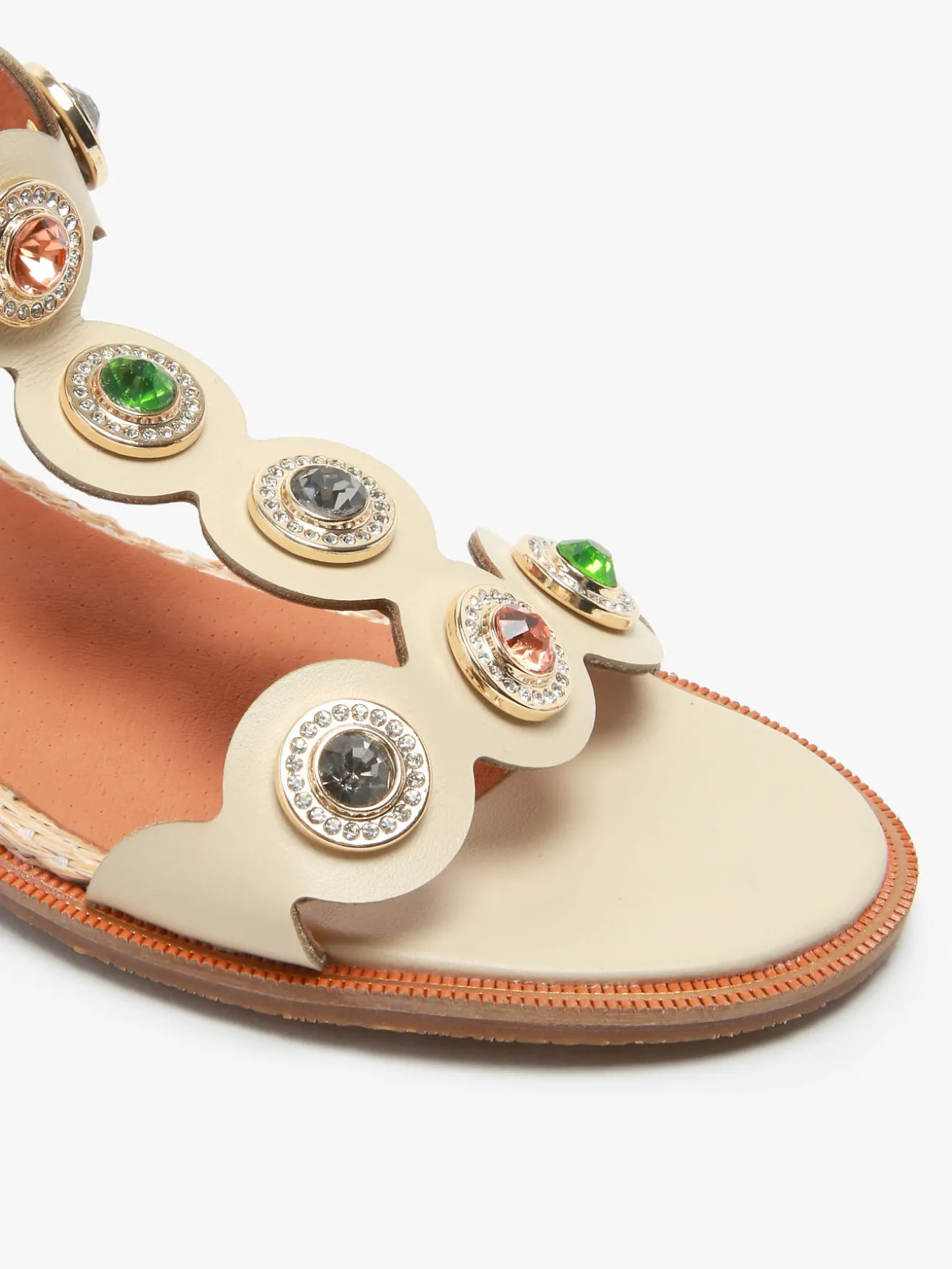 Sandales en cuir MAM'ZELLE
