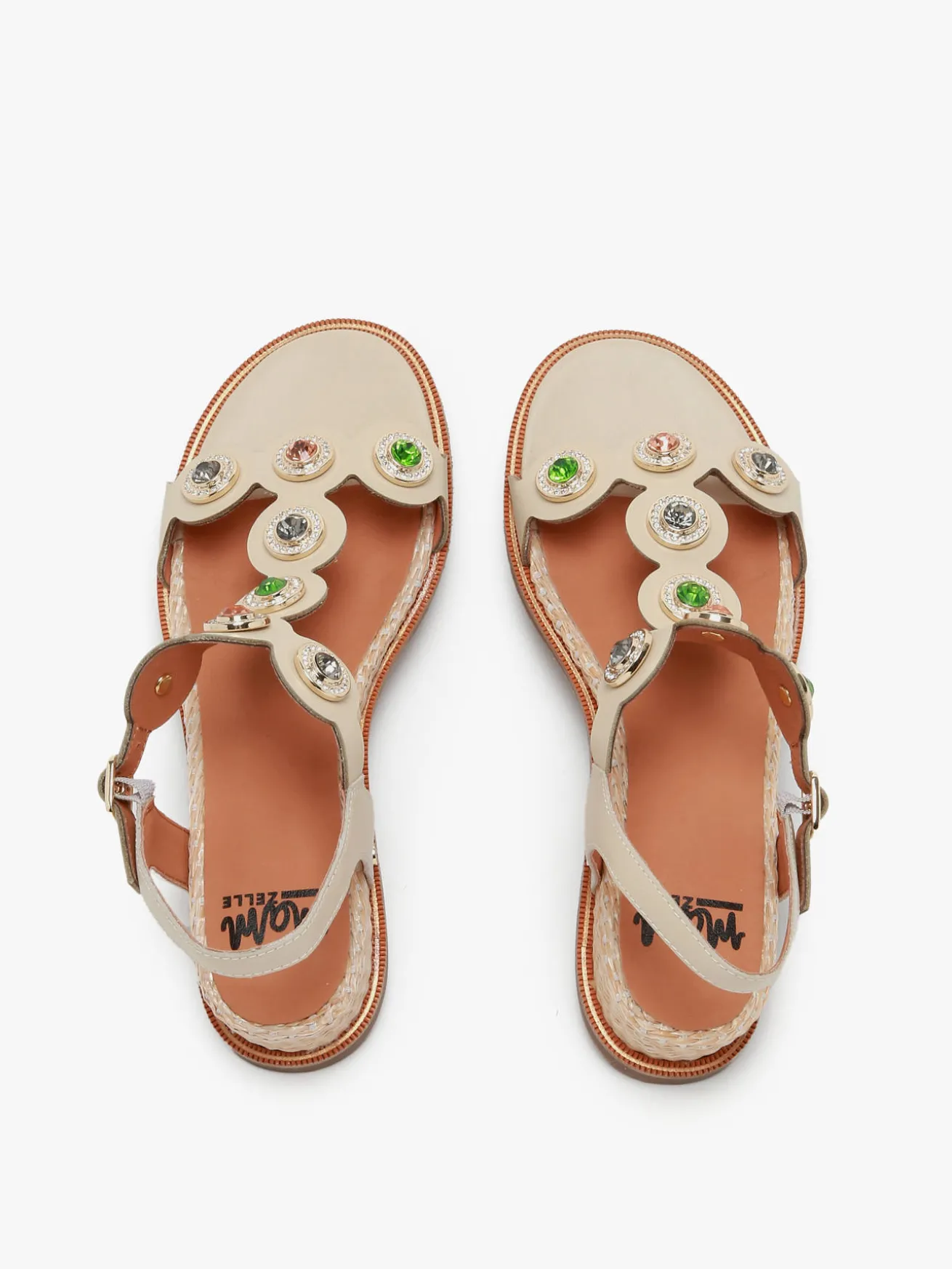 Sandales en cuir MAM'ZELLE