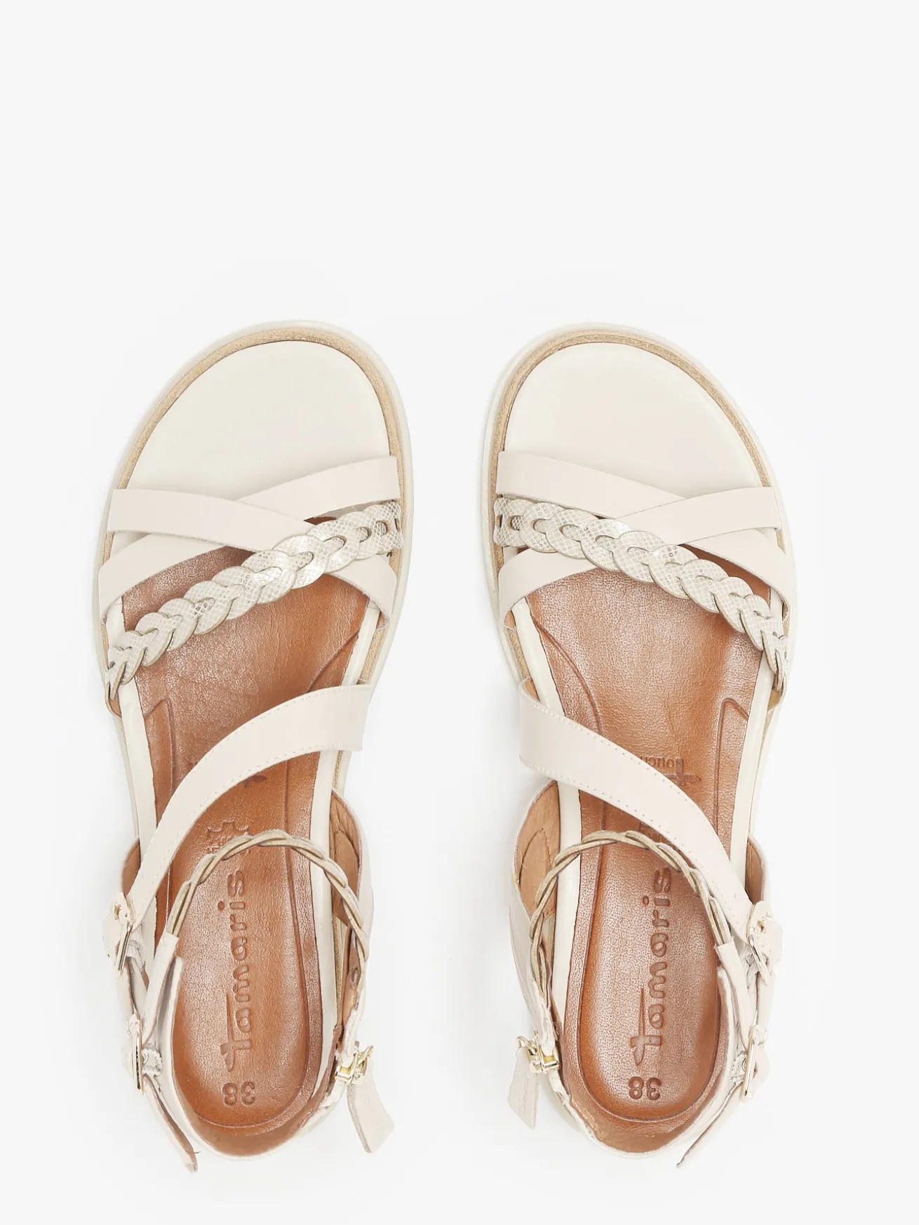 Sandales en cuir TAMARIS