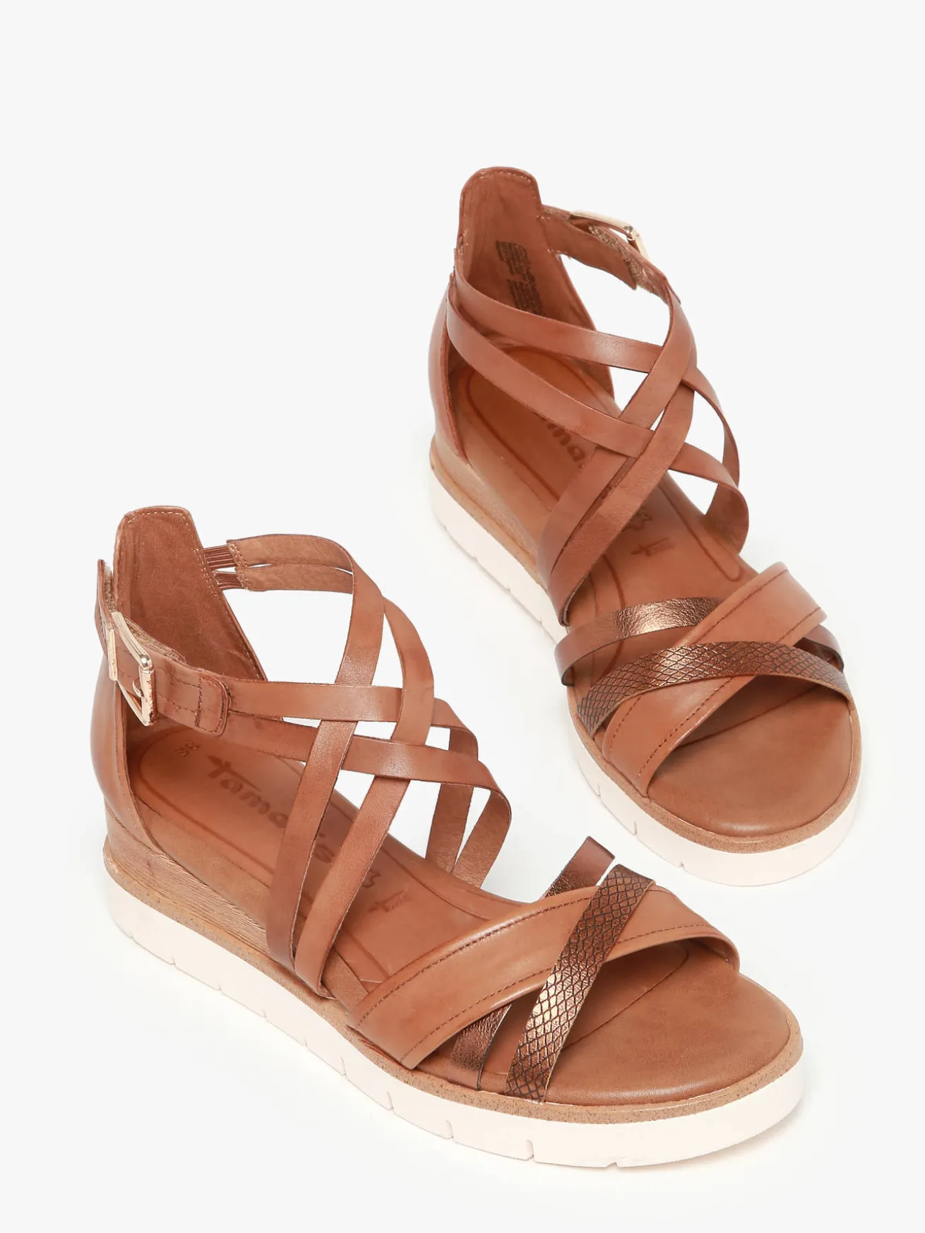 Sandales en cuir TAMARIS