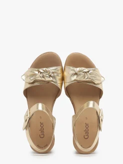Sandales semelle compensée en cuir GABOR