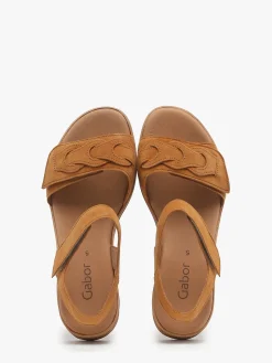 Sandales semelle compensée en cuir GABOR