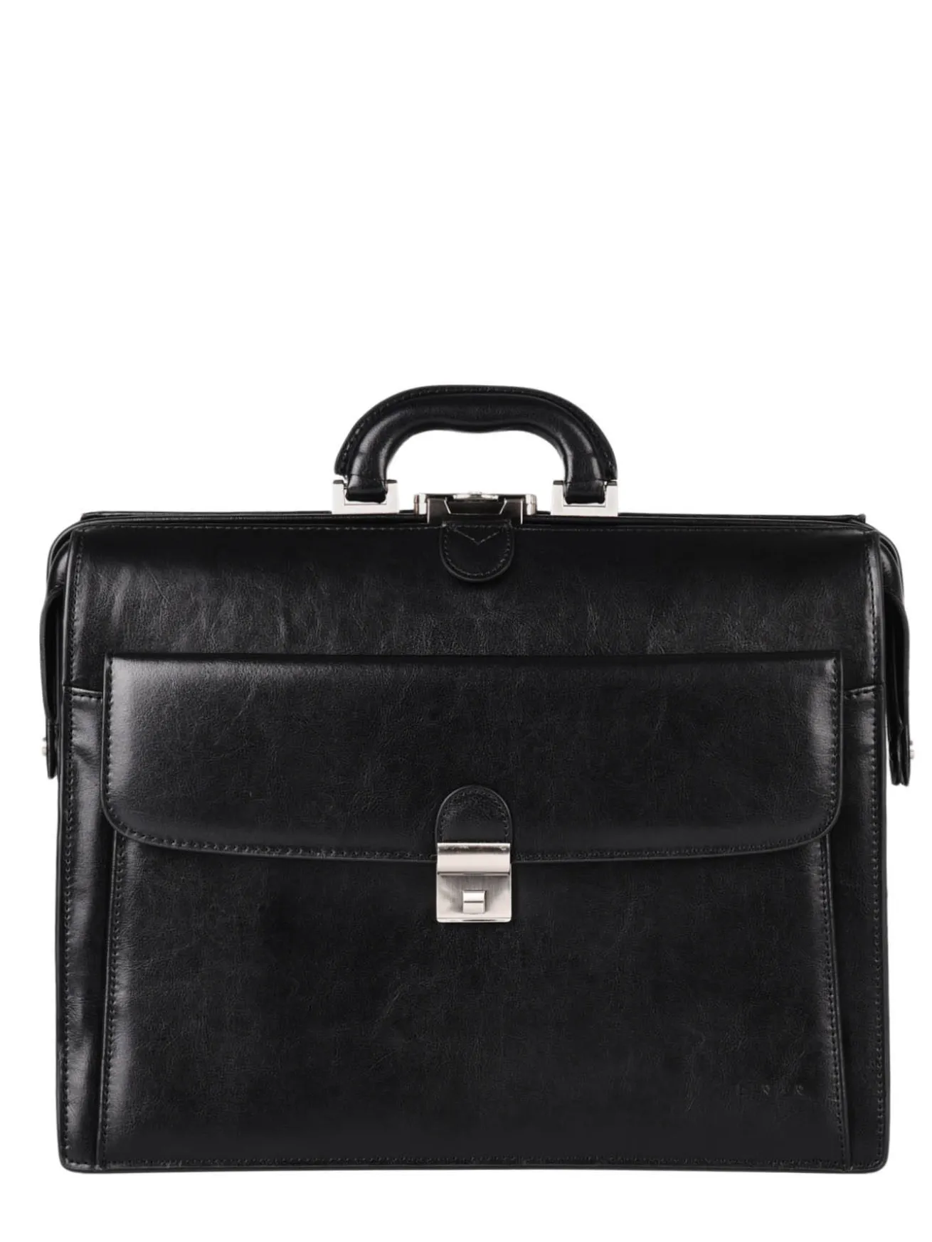 Serviette Crosta 3 compartiments cuir ETRIER