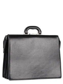 Serviette Crosta 3 compartiments cuir ETRIER