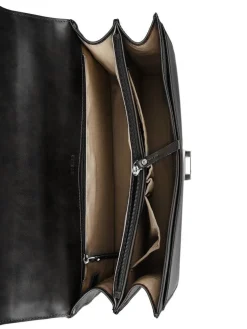 Serviette Crosta 2 compartiments cuir ETRIER