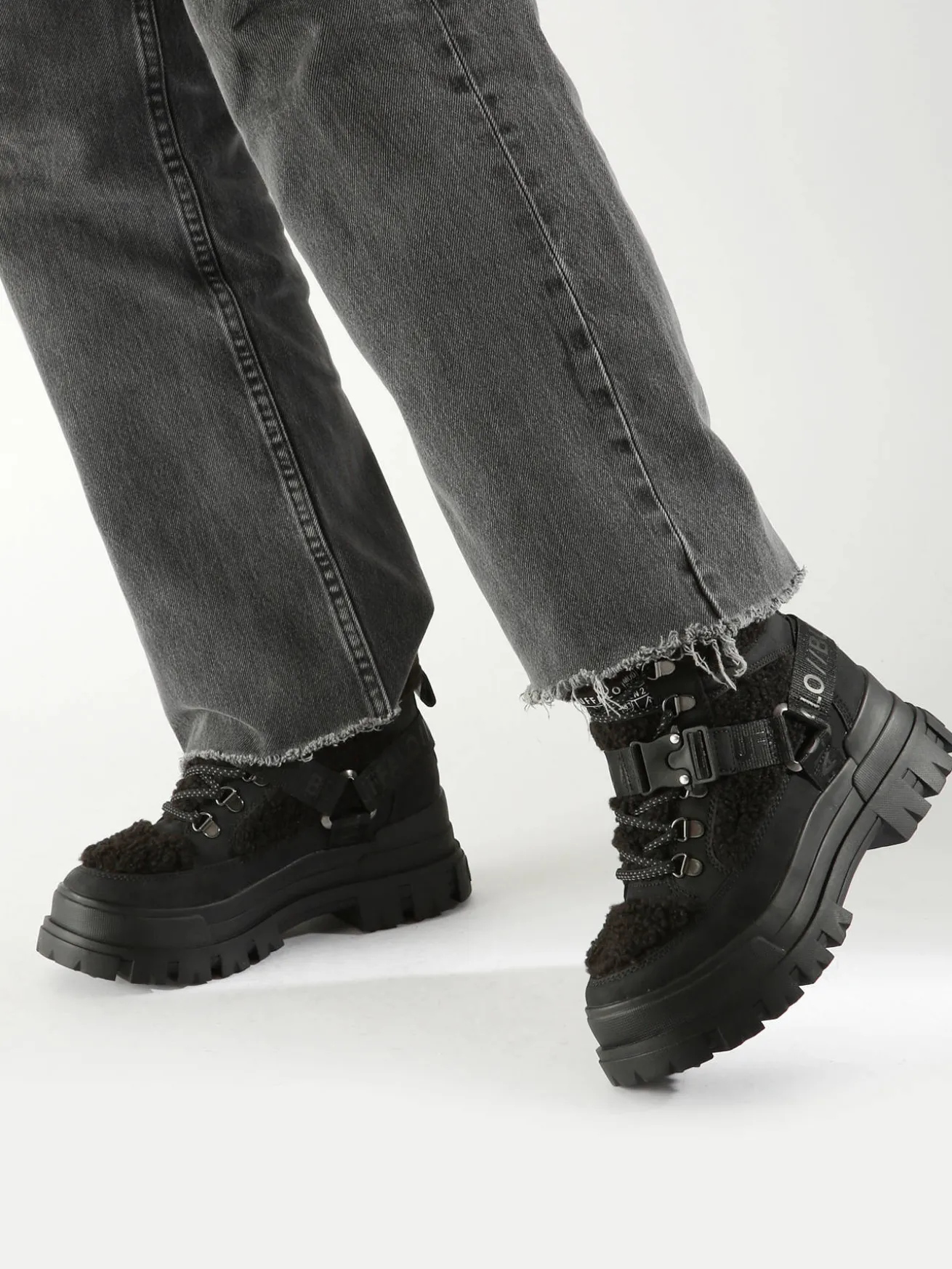 Sneakers Aspha Com Mid Warm BUFFALO