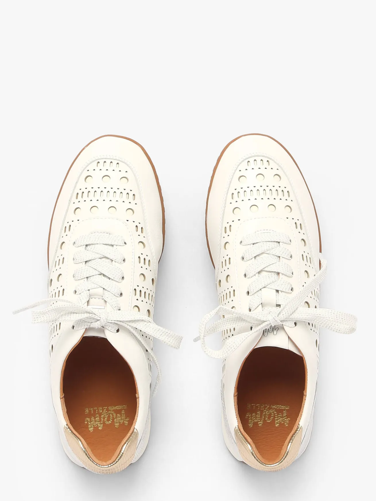 Sneakers Dinus en cuir MAM'ZELLE