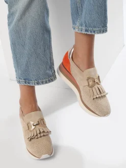 Sneakers en cuir NATHAN BAUME