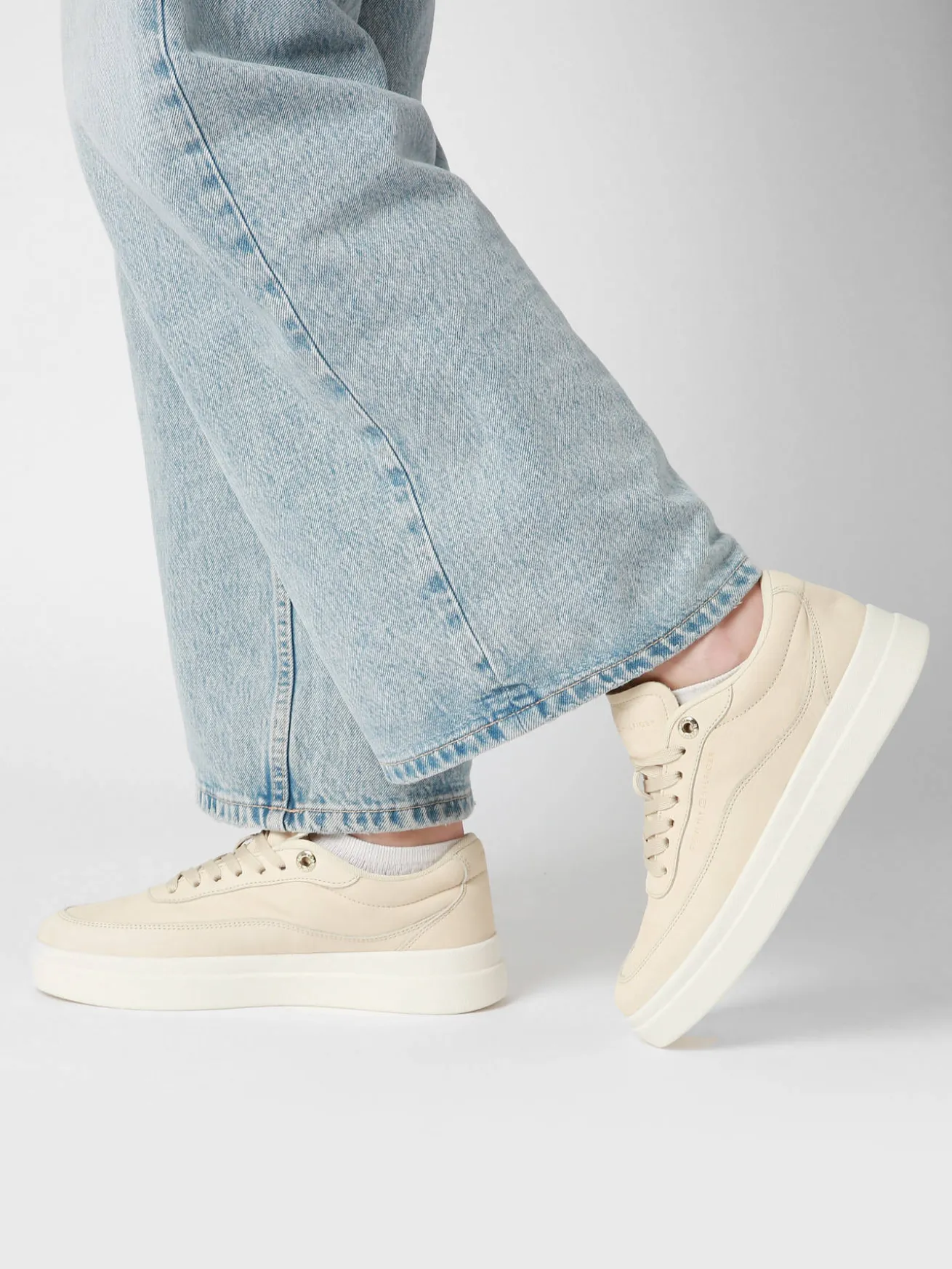 Sneakers en cuir TOMMY HILFIGER