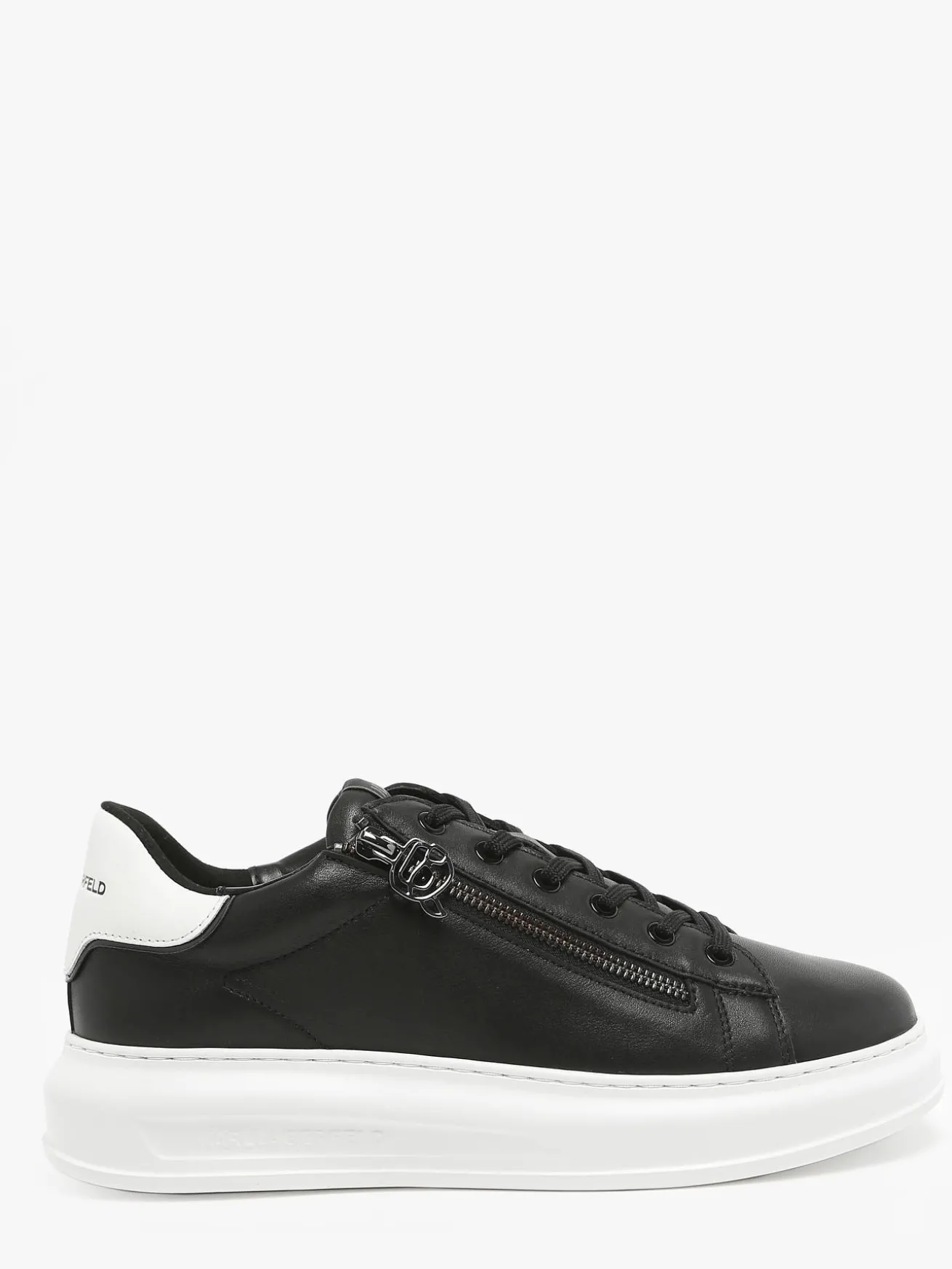Sneakers Kapri NFT Zip en cuir KARL LAGERFELD