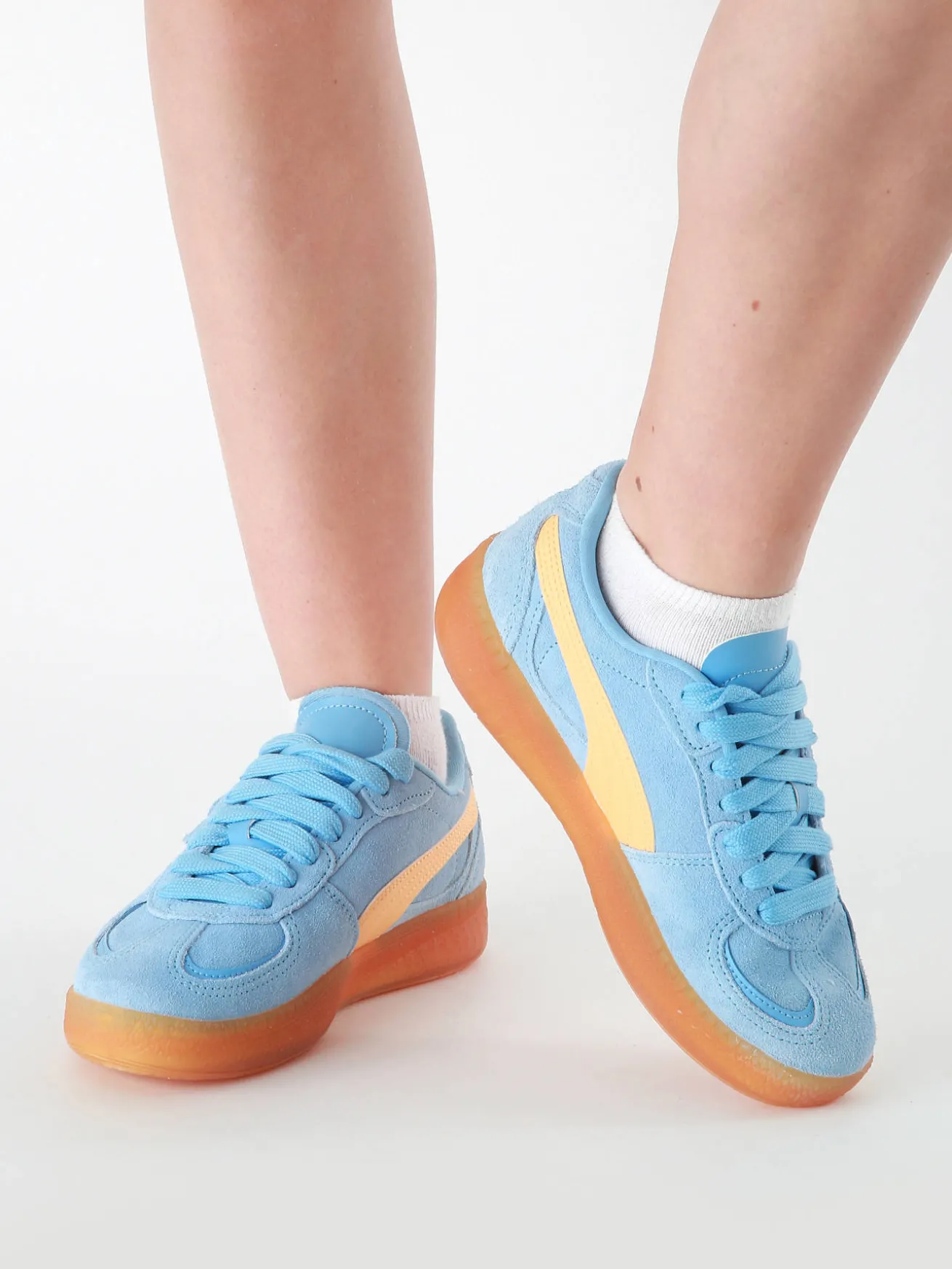 Sneakers Palermo Moda Xtra Gum en cuir PUMA