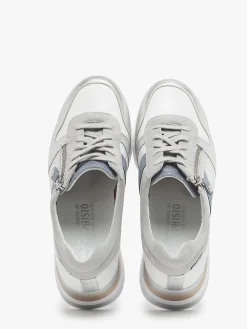 Sneakers talon compensé en cuir MEPHISTO