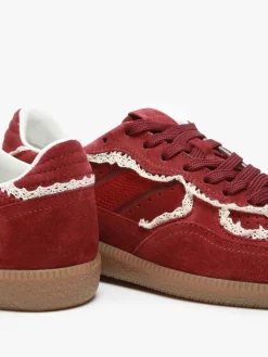 Sneakers Tb.490 Crochet Burgundy en cuir ALOHAS