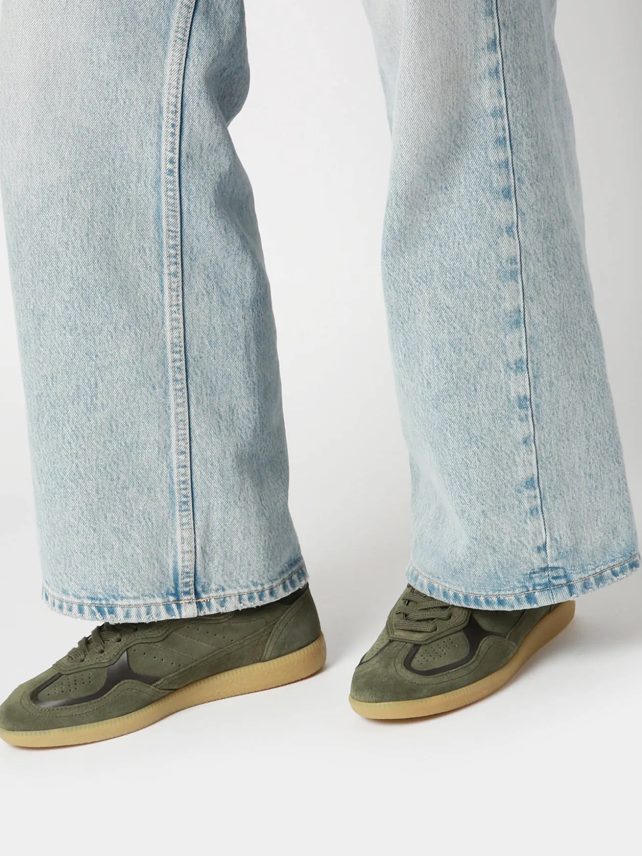 Sneakers Tb.490 Rife Dusty Olive en cuir ALOHAS