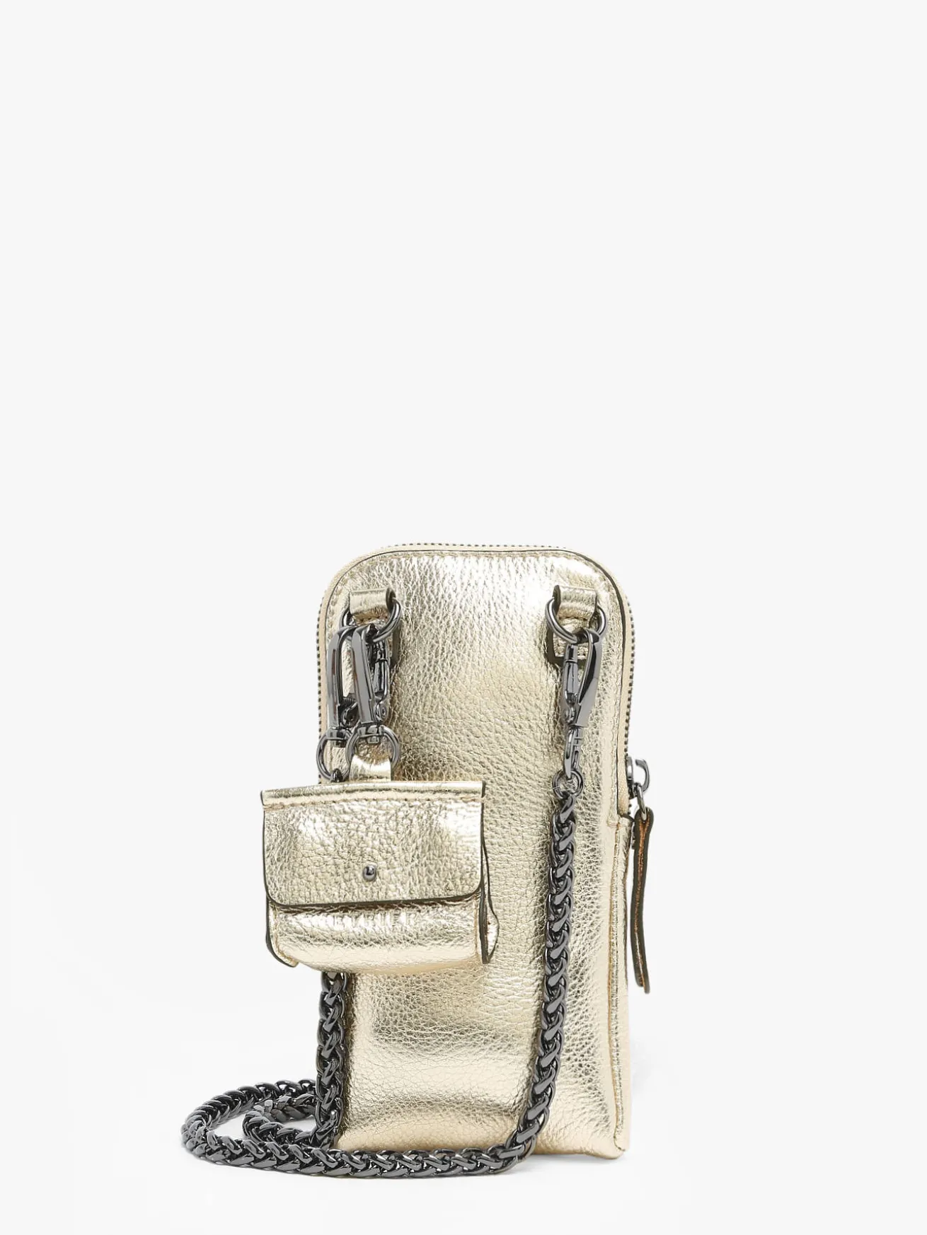 Étui téléphone Emeraude cuir ETRIER