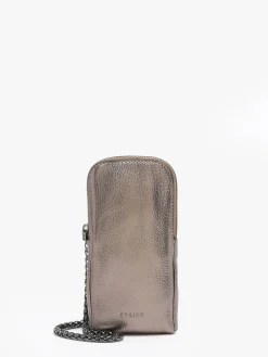Étui téléphone Emeraude cuir ETRIER