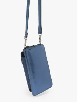 Étui téléphone et bandoulière cuir MILANO
